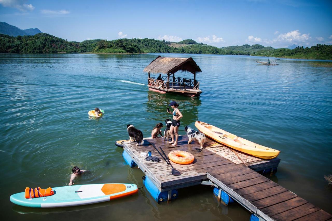 Sunset Nam Ngum resort Vang Vieng Exterior foto