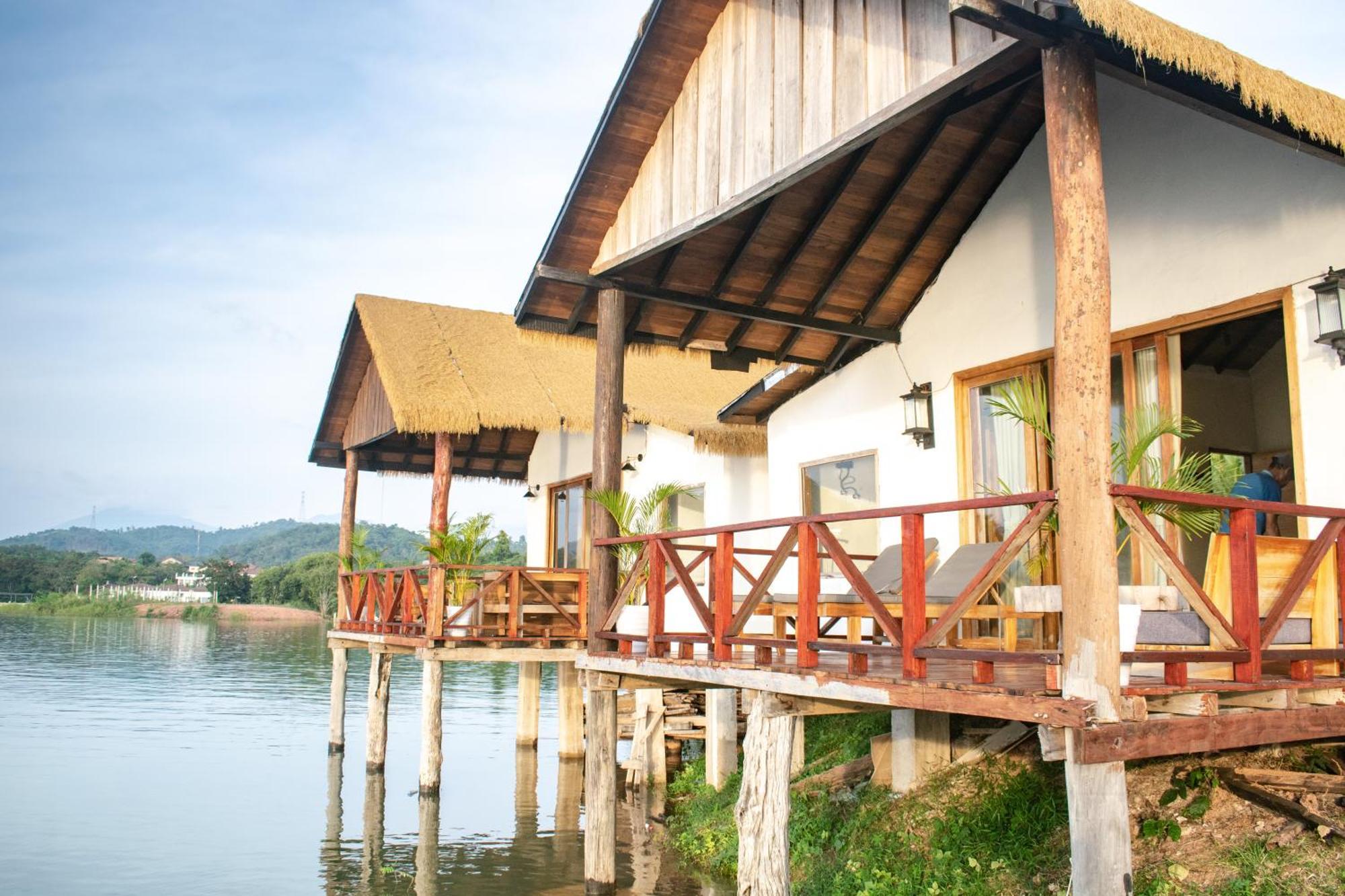 Sunset Nam Ngum resort Vang Vieng Exterior foto